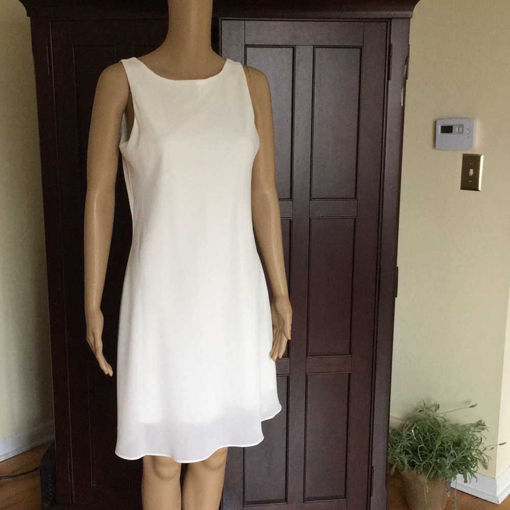 Cream dress sz 9/10 EUC